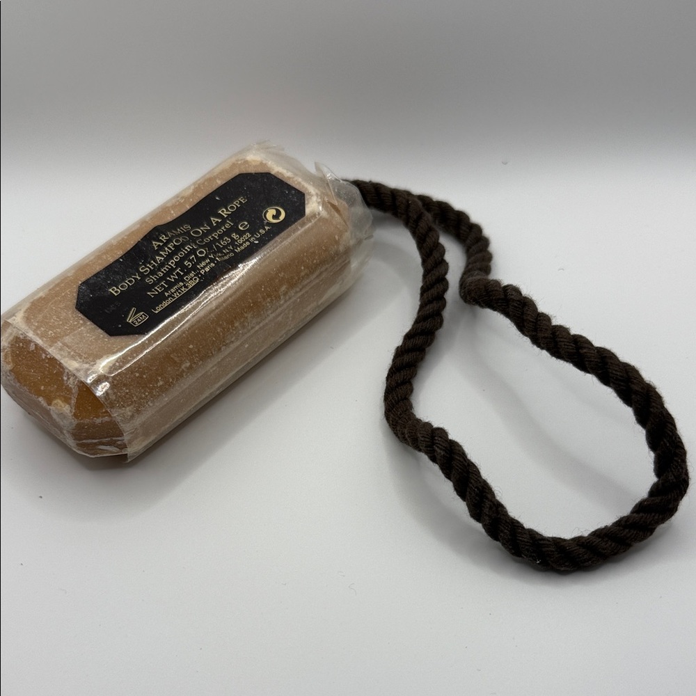 Aramis Soap On A Rope 5.7oz Vintage New